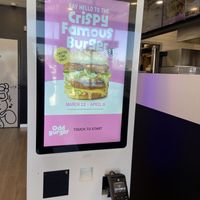 You make your order here and can customize your order.    at Odd Burger in Hamilton