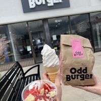   at Odd Burger in Hamilton