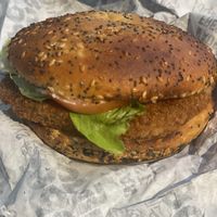 Crispy ChickUn Burger  at Odd Burger in Hamilton