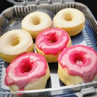 Vegan Donuts!!! Yum! at Belle's Kitchen Bakery & Cafe in Oklahoma City