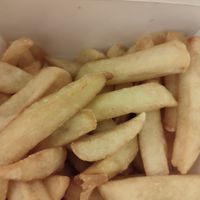 Chips at Vegan Green Kitchen in Manchester