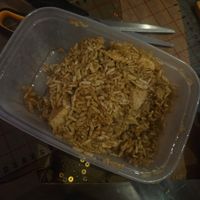 Chicken fried rice at Vegan Green Kitchen in Manchester