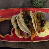 Veggie tacos at Condesa Restaurante Mexicano in Watertown