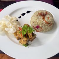 Nadi Sambal Mātah (without egg)  at Bamboo Bar and Restaurant in Gianyar
