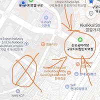 The map coordinates on Happy Cow and Google Maps are wrong. Here is the actual location from Naver maps.  at Sonogong Maratang - 손오공 마라탕 - Guro in Seoul