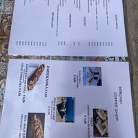Lots of vegan options, and vegan cakes at the counter  at De Bono Coffee Shop in Valletta