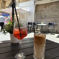   at De Bono Coffee Shop in Valletta