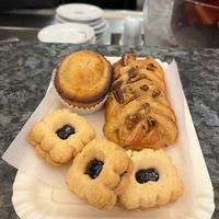 Vegan cookies at Caffe Tripoli in Matera