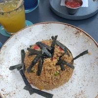 Pineapple fried rice at Magics Beach Grill in Kailua Kona