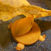 Quitte, Safran, Sonnenblumenkerne at Anthony's in Meerbusch