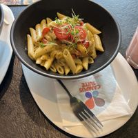 Vegan pasta pesto   at Campus Suite - Kaisersuite in Hamburg