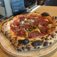 Pizza of the month: Salami Vegano (#veganuary 2025) at Napoli72H in Aachen