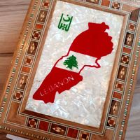 Casket with receipt at Li Beirut in Dusseldorf