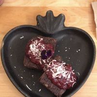 Brownie  at Santa Hierba in Oaxaca