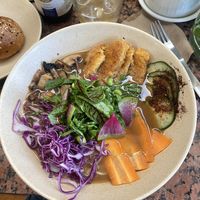 Veggie (Vegan) Ramen 🍜😛 Devoured   at Santa Hierba in Oaxaca