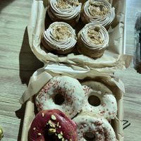 Donuts  at Areca Bakery in Barcelona
