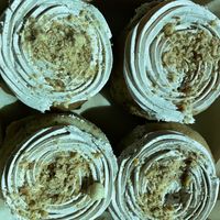 Filled nutella donuts  at Areca Bakery in Barcelona