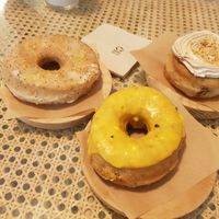 Lemon, passionfruit and Nutella at Areca Bakery in Barcelona