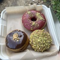 Donuts   at Areca Bakery in Barcelona