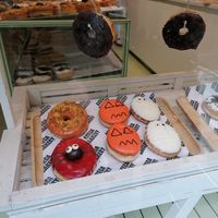 Halloween doughnuts at Areca Bakery in Barcelona