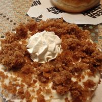 Carrot cake at Areca Bakery in Barcelona