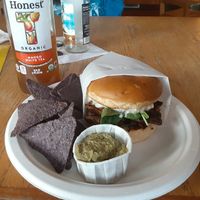 Great marinade for the portobello mushrooms. at Grilla Bites in Snohomish