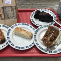 Tasty vegan lunch! at Hillside Shire Horse Sanctuary Cafe in West Runton