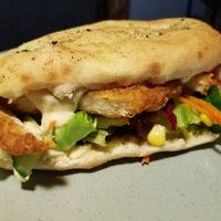 Long Chicken Sandwich at Hummus & Co in Heidenheim