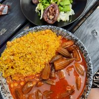 Okraeintopf at Hummus & Co in Heidenheim