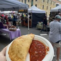 Vegan Empanada  #Veganuary at Cantina Latina in Battery Point
