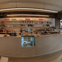 nice counter area at Better Than Alcohol in Seoul