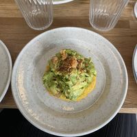 Arepas with guacamole   at Léandrés in Paris