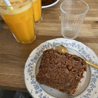 Carrot cake   at Léandrés in Paris