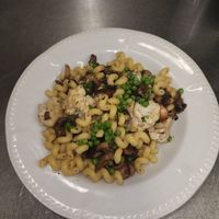 Wild mushroom pasta  at Hearth & Tap Co in Montvale