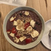 we came back a second time and tried the açaí smoothie bowl - too damn good. their chai latte is to die for as well!  at Kurt Der Kaffeeröster in Bonn