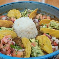 Lentil stew at Mesa Salvaje in Bogota