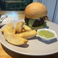 Hamburguesa vegan #Veganuary at Mesa Salvaje in Bogota