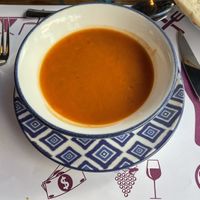 Vegan soup of the day  at Cozy Alanya in Alanya