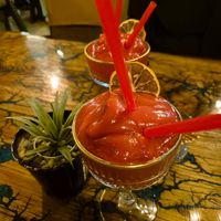 strawberry daiquiri at Cozy Alanya in Alanya