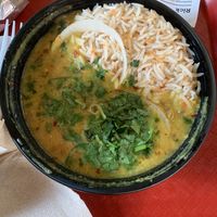 Yellow Curry  at Chapati Beta - The Garage Food Hall in Indianapolis