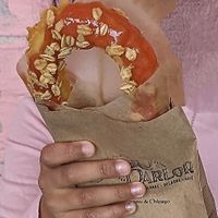 guava compote with granola at Churro Parlor in Glenview