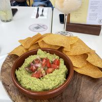 Guac and chips at Chimichangas in Bulli