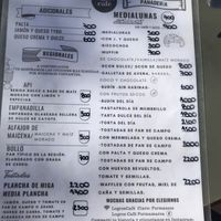 carta  at Logros Café in Jujuy