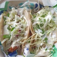 Not vegan sauce given on vegan option at Cholita Linda in San Francisco