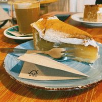 Swedish apple pie   at Café NiMo in Leipzig