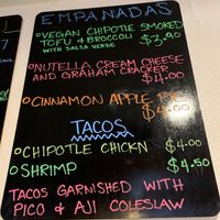 Main foods  at Boca 31 in Denton