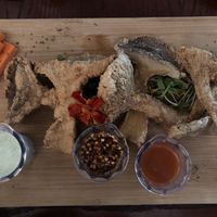 Vegan wings   at Eden in Hot Springs