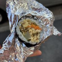   at Bomulseom Kimbap - 보물섬김밥 in Seoul