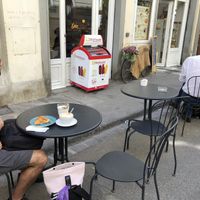   at Caffe Dolce Amaro in Florence