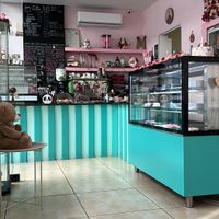 Cute interiorr  at Little Bear in Pireas